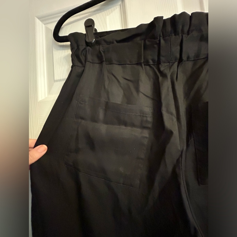 Emerson Fry Black Drawstring Paris Pants